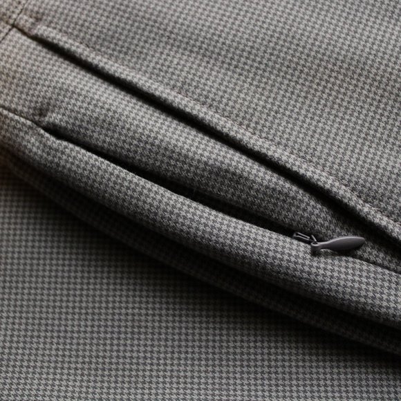 SOLD Dockers Alpha Khaki Slim Fit, 28x30, Puppytooh Pattern, NEW w/o Tags - Picture 4 of 11